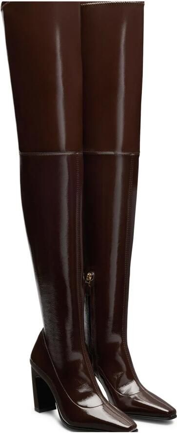 Stuart Weitzman Ultrastassi Over-the-Knee Laars 85 - Foto 4