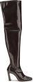 Stuart Weitzman Ultrastassi Over-the-Knee Laars 85 - Bruin