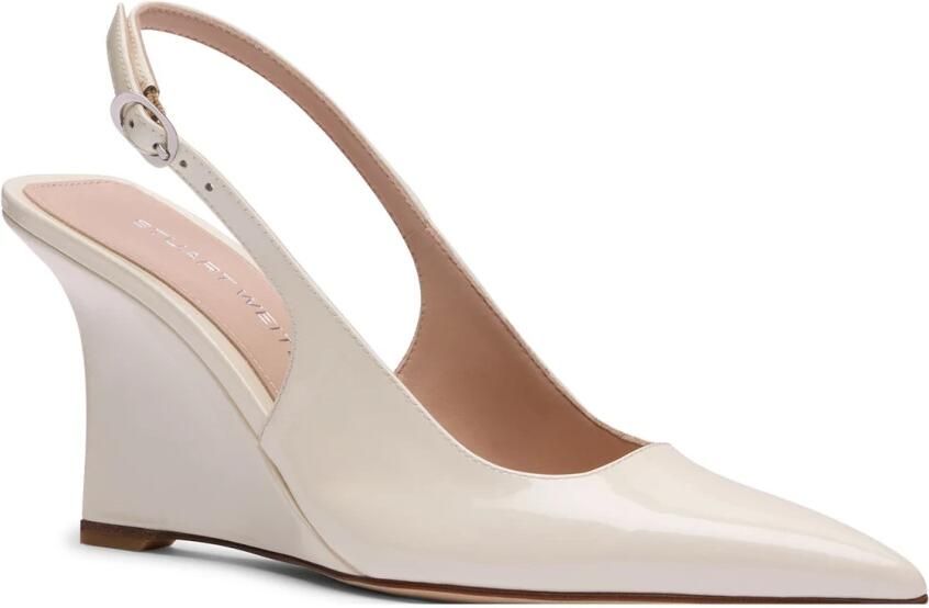 Stuart Weitzman Vinnie Slingback Wedge 85 - Foto 3
