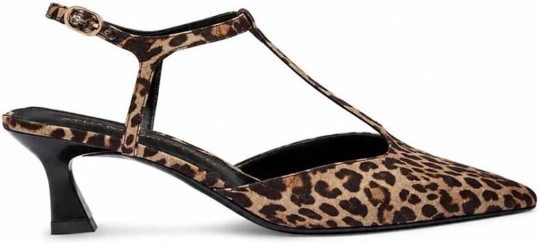 Stuart Weitzman Vinnie T-Strap Pomp