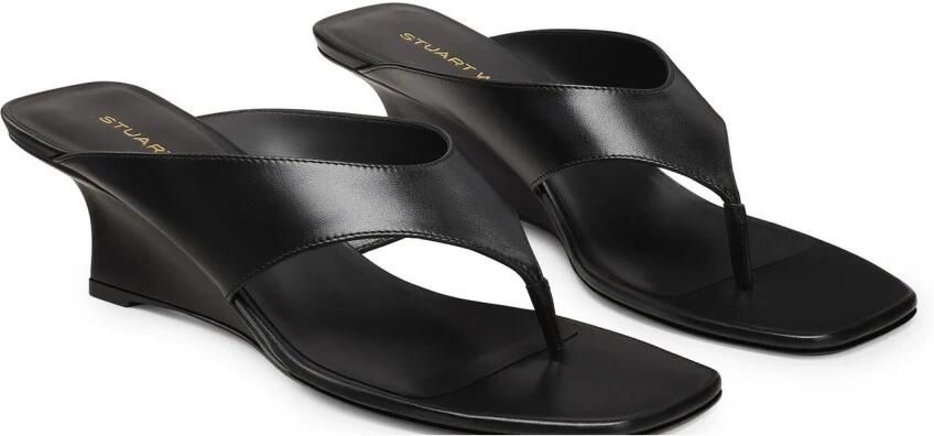 Stuart Weitzman Vinnie Wedge Thong 50 - Foto 3