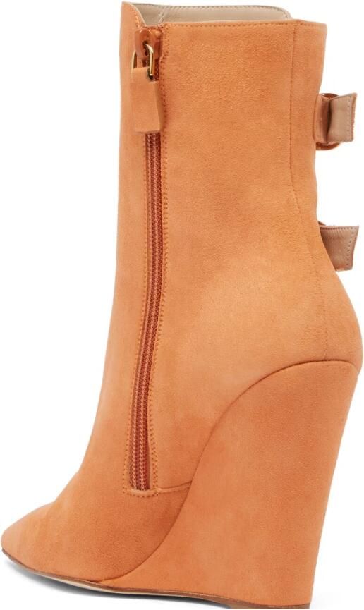 Stuart Weitzman Western-geïnspireerde SALOON 100 WEDGE BOOT