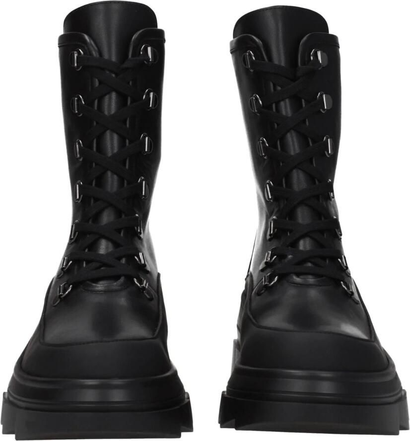 Stuart Weitz Suède Leren Veterschoenen Hiker Laarzen