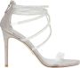 Stuart Weitzman Sandaal met Kristalaccenten en Hoge Hak Gray Dames - Thumbnail 1