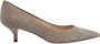 Stuart Weitz Taupe Slip-On Stiletto Hakken - Thumbnail 1