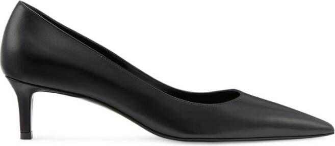 Stuart Weitzman Tijdloze Verfijning: Stuart Pump op 50mm Hak Black Dames