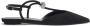 Stuart Weitz Tully Crystal T-Strap Platte Sandaal - Thumbnail 1