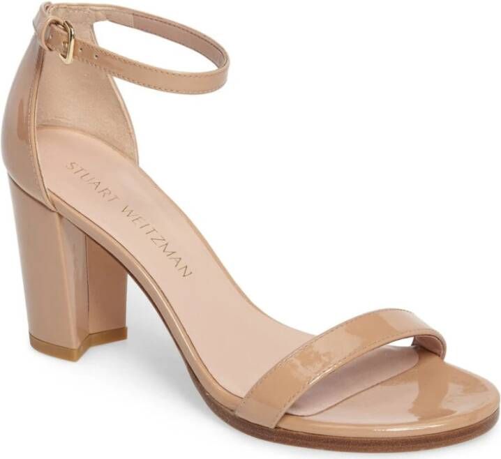 Stuart Weitzman Verhoog je stijl met hoge hak sandalen Brown Dames