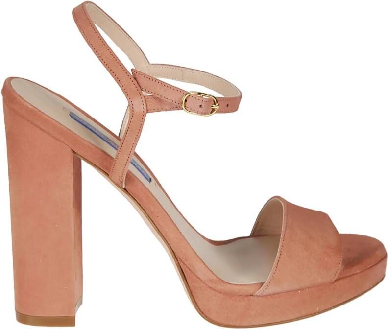 Stuart Weitzman Verhoog je stijl met hoge hak sandalen Pink Dames