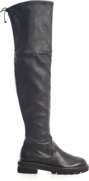 Stuart Weitzman Verhoog je stijl met Lowland Lift High Boots Black Dames