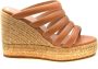 Stuart Weitz Wedge Sandalen - Thumbnail 1