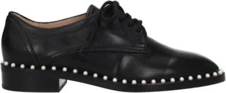 Stuart Weitz Vintage Veterschoenen van Leer met Kralen Details