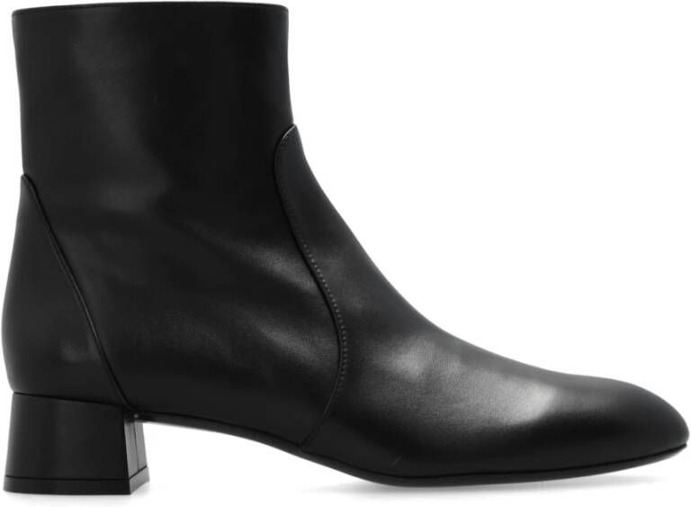 Stuart Weitzman Boots & laarzen Vivienne 35 Zip Bootie in zwart