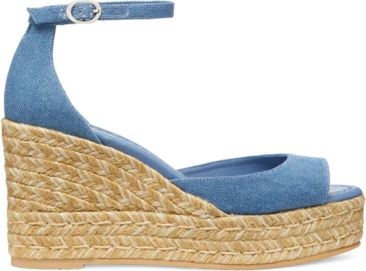 Stuart Weitzman Wedges Blue Dames