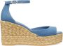 Stuart Weitzman Wedges Blue Dames - Thumbnail 1