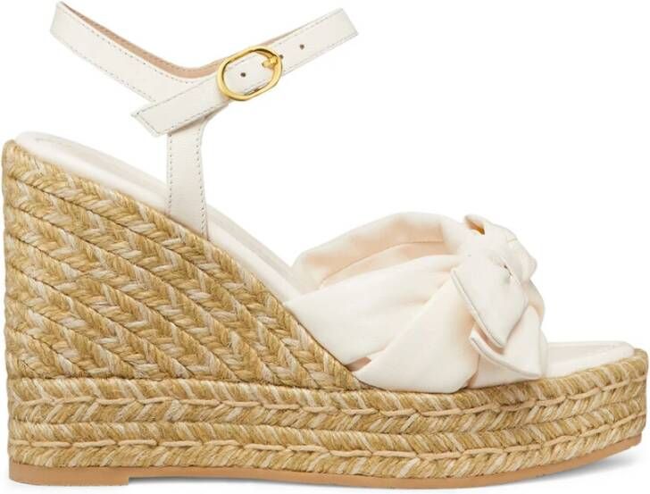 Stuart Weitzman Wedges White Dames