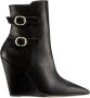 Stuart Weitz Western-geïnspireerde Saloon 100 Wedge Boot - Thumbnail 1