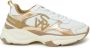 Stuart Weitzman Wit Tabak Leren Jas SW Trainer Multicolor Dames - Thumbnail 1