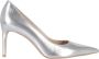 Stuart Weitz Zilver Metallic Pump met Puntig Ontwerp - Thumbnail 1