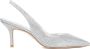 Stuart Weitzman Zilveren Leren Sandalen Metallic Ss24 Gray Dames - Thumbnail 1