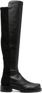 Stuart Weitzman Zwarte 5050 Bold Laarzen Zwart Dames