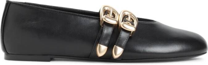 Stuart Weitzman Zwarte Ballerina's voor Vrouwen