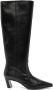 Stuart Weitzman Zwarte enkellaarsjes voor vrouwen - Thumbnail 1