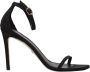 Stuart Weitzman Nudistcurve hakken sandalen Zwart Dames - Thumbnail 1