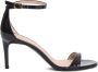 Stuart Weitz Zwarte Lakleren Sandalen Elegant Ontwerp - Thumbnail 1
