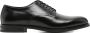 Stuart Weitz Zwarte Leren Veterschoenen Ronde Neus - Thumbnail 1