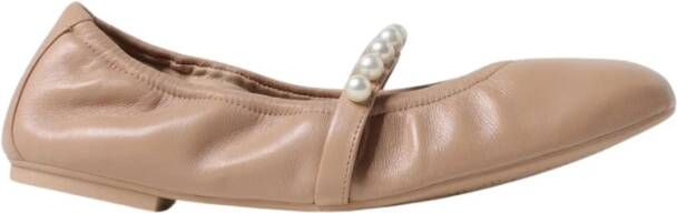 Stuart Weitz Zwarte Parel Ballerina Flats