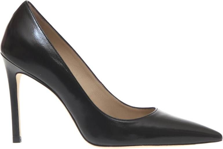 Stuart Weitzman Zwarte Pumps met Zacht Geborsteld Effect Black Dames