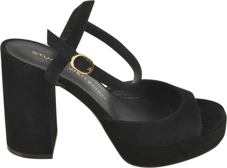 Stuart Weitz Zwarte Sandalen