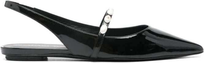 Stuart Weitzman Zwarte Sandalen voor Vrouwen Black Dames