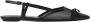 Stuart Weitz Zwarte Slingback Ballerina`s met Strikdetail - Thumbnail 1