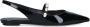 Stuart Weitzman Zwarte Slingback Parel Detail Platte Schoenen Black Dames - Thumbnail 1