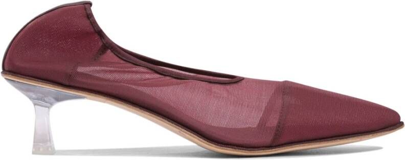 Studio Amelia Bordeaux Hakken Pumps Stijlvolle Schoenen