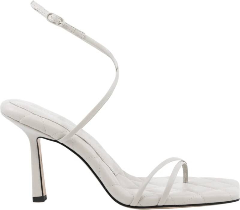 Studio Amelia Stenen Leren Hak Sandalen