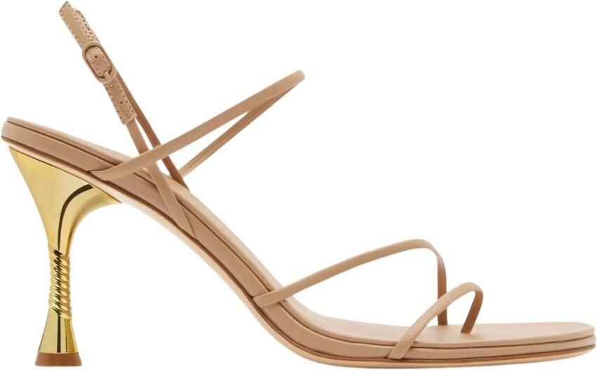 Studio Amelia Beige Helix 90 Sandaal voor vrouwen - Foto 2