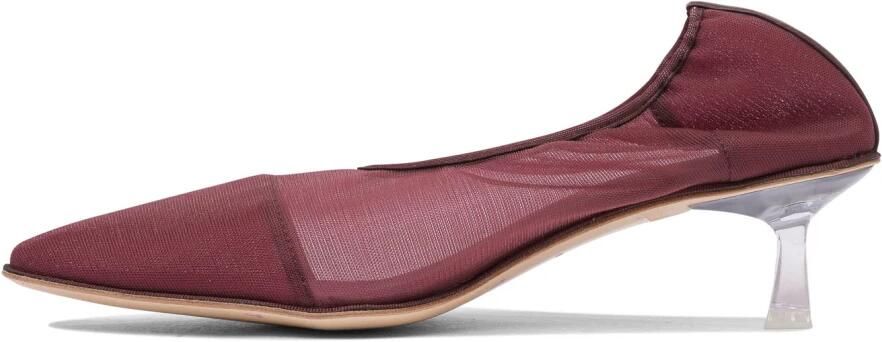 Studio Amelia Bordeaux Hakken Pumps Stijlvolle Schoenen