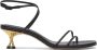 Studio Amelia Zwarte Leren Sandalen Elegant Ontwerp - Thumbnail 1