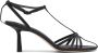 Studio Amelia Zwarte Leren Sandalen voor Vrouwen - Thumbnail 1