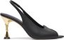 Studio Amelia Zwarte Pumps Elegante Leren Schoenen - Thumbnail 1