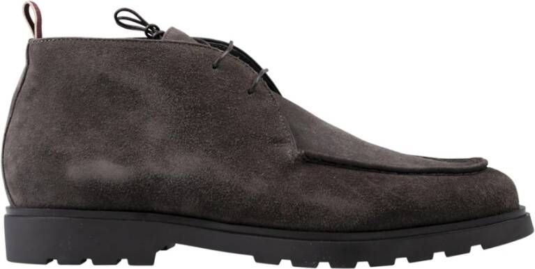 Sturlini Bruin Leren Rubber Samenstelling Schoenen