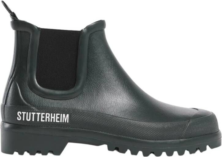 Stutterheim Klassieke Chelsea regenlaarzen Green Unisex