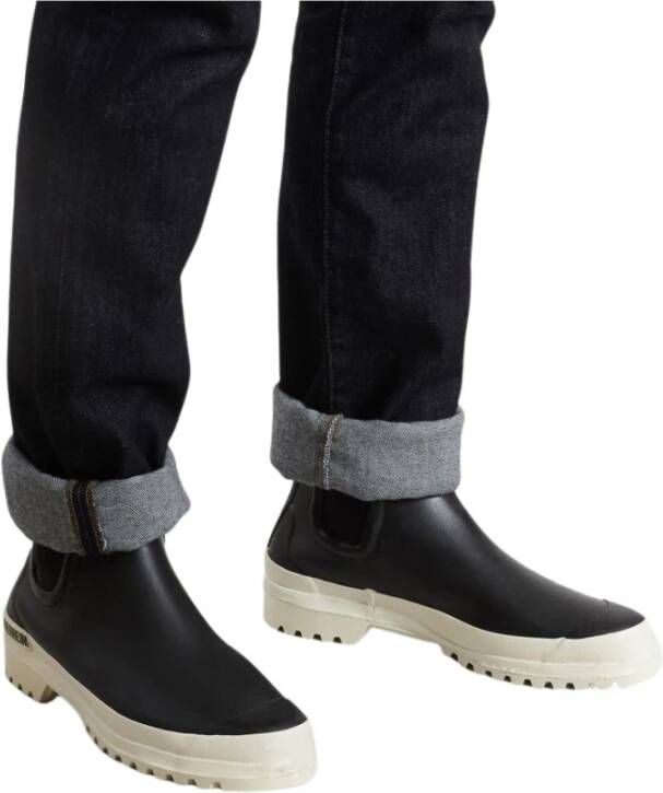 Stutterheim Klassieke Chelsea Rainwalker Regenlaarzen Black