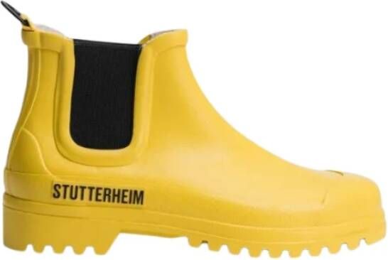 Stutterheim Rainwalker -laarzen Geel Dames