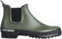 Stutterheim Groen Zwart Chelsea Rainwalker Regenlaarzen Green Unisex - Thumbnail 1