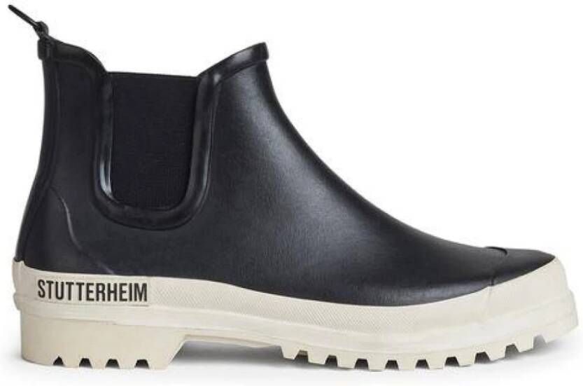 Stutterheim Klassieke Chelsea Rainwalker Regenlaarzen Black