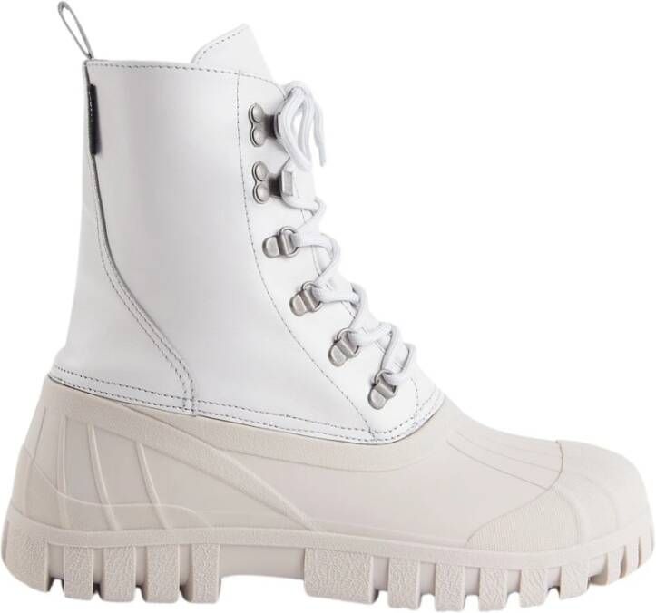 Stutterheim Urban Duck Boots Leer Beige Unisex